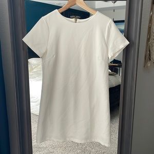 Small Lulus white t-shirt dress
